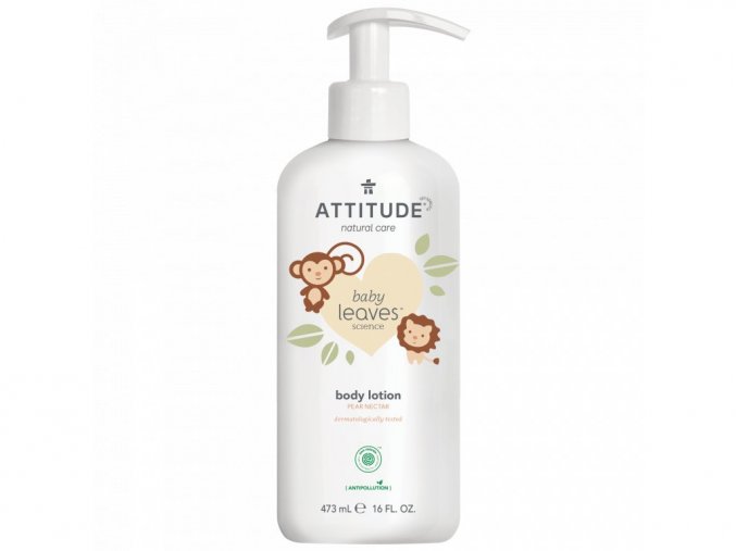 Attitude Baby leaves Balsam do ciała dla dzieci, o zapachu gruszkowym (473 ml)