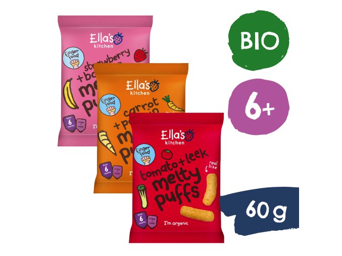 Ella’s Kitchen BIO Chrupiący zestaw (60 g)