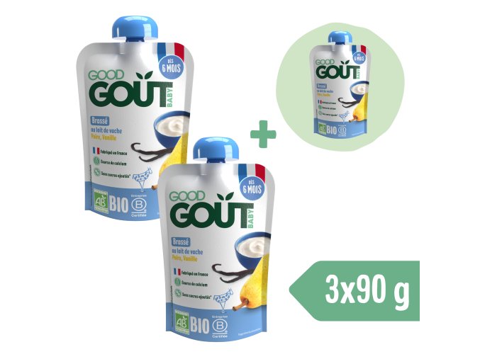 2+1 GRATIS: Good Gout Deser waniliowy z gruszką (90 g)