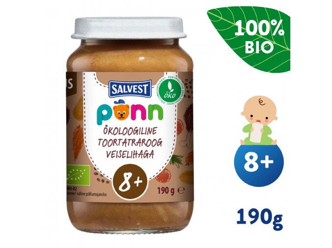 UNI Salvest Ponn BIO 4740073076811 190g