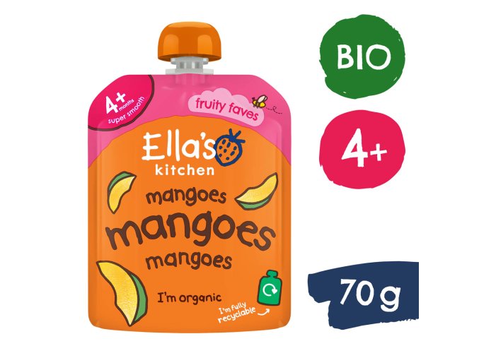 Ella's Kitchen BIO Mango przekąska (70 g)