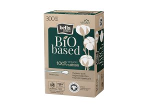 BC 081 P300 W01 BELLA COTTON BIO BASED hygienické tyčinky papírová krabička