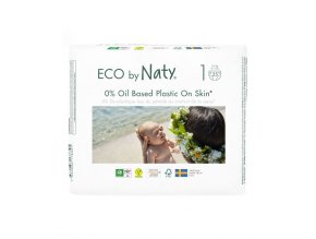 Eco by Naty Newborn 2–5 kg (25 szt), eko pieluszki