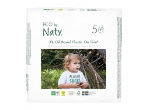 Eco by Naty Junior 11–25 kg (22 szt), eko pieluszki