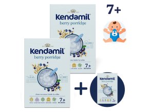 2+1 GRATIS Kendamil Mleczna kaszka z owocem leśnym (150 g)