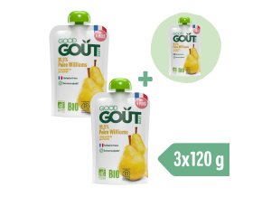 2+1 GRATIS: Good Gout BIO Gruszka Williams (120 g)