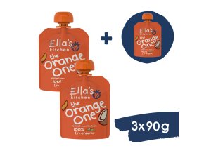 2+1 GRATIS: Ella's Kitchen BIO ORANGE BIO Puree owocowe z mango (90 g)