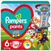 Pampers Carry Pack Paw Patrol Pieluchomajtki rozm, 6 (60 szt)