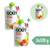 2+1 GRATIS: Good Gout BIO Truskawka z bananem (120 g)
