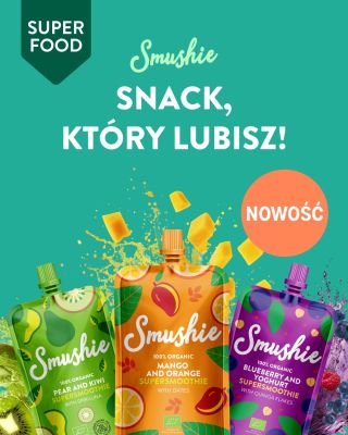 💫NOWOŚĆ - Supersmoothie pełne czystych owoców i superfoods? 🍊 To właśnie Smushie! 🤩 🟢100% naturalna jakość BIO 🟢Z czystych...