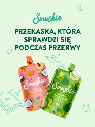 Przerwa? To czas na Smushie! BIO owoce i superfoods w poręcznej saszetce. 👌 ✨ Exotic Boost wzniesie Cię na tropikalnej...