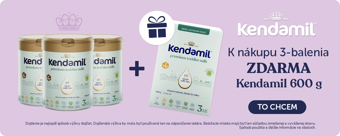 Získajte 600 g Kendamilu ZDARMA