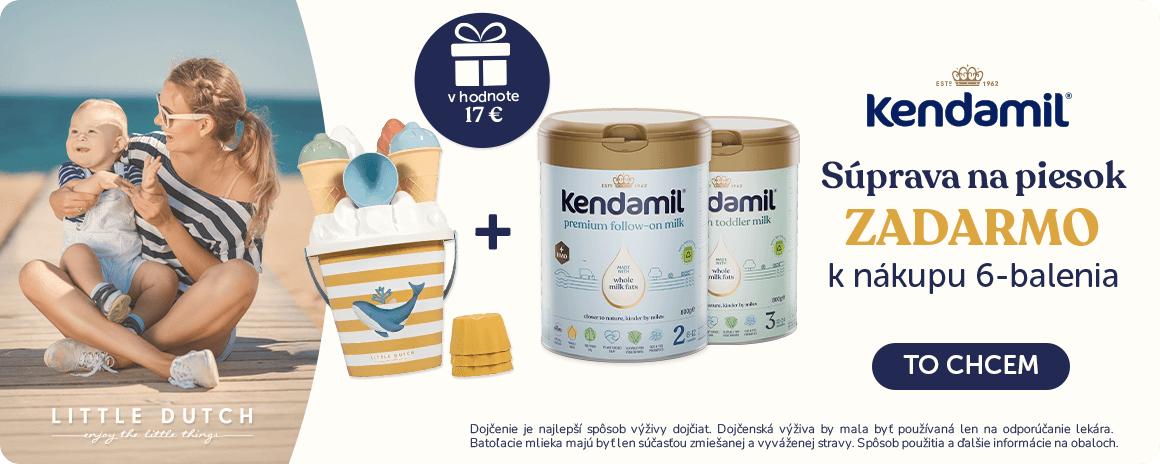 Získajte ku Kendamilu sadu na piesok ZADARMO