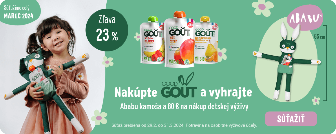 Nakúpte príkrmy Good Gout v&nbsp;akcii a&nbsp;vyhrajte super ceny