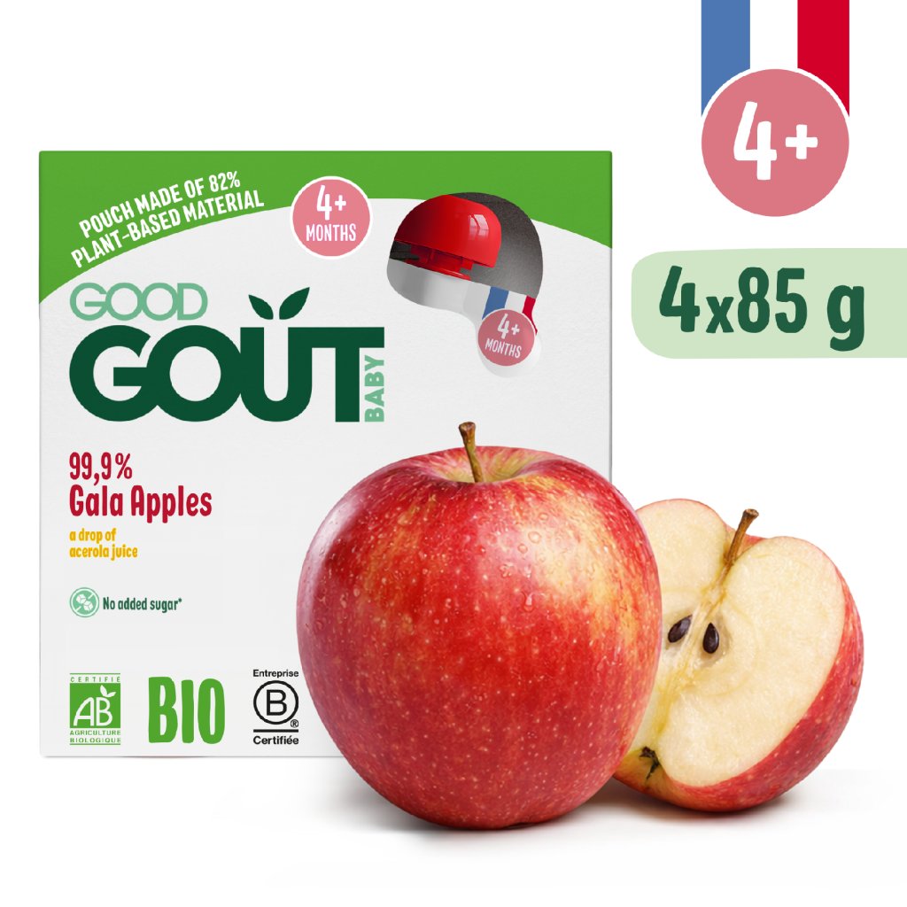 Good Gout BIO Jablko (4x85 g)