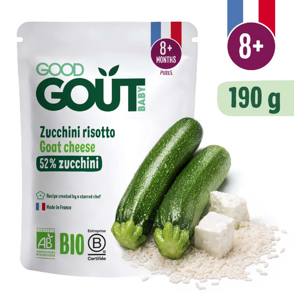 Good Gout BIO Cuketové rizoto s kozím syrom (190 g)