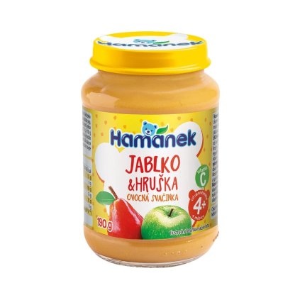 10825 1 hamanek hruska a jablko ovocna svacinka 4m 190 g