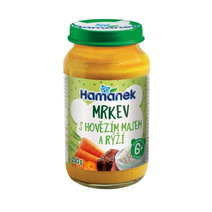 10861 1 hamanek mrkev s hovezim masem a ryzi 6m 230 g