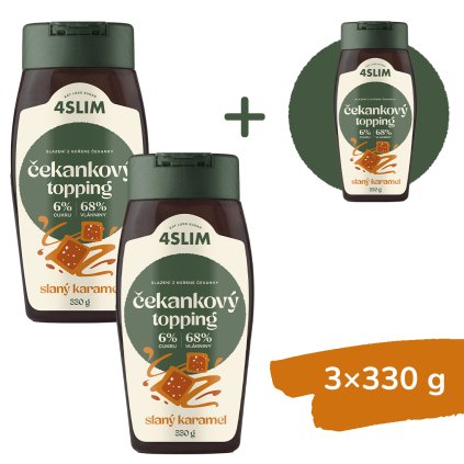 3x topping karamel PI