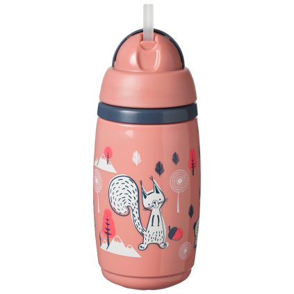 Tommee Tippee Superstar Netečúci hrnček 266 ml 12m+, ružový