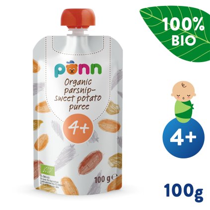 SALVEST Põnn BIO Pyré z paštrnáku a batátov (100 g), exp. 23.12.2025