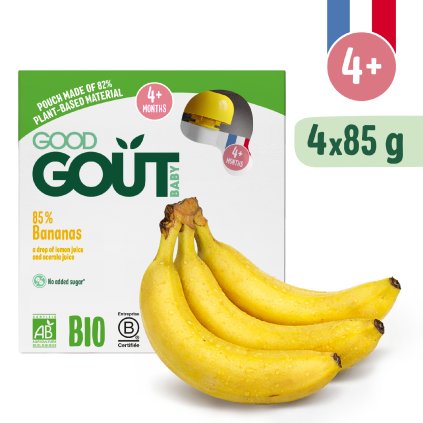 Good Gout BIO Banán (4x85 g), exp. 03.03.2026