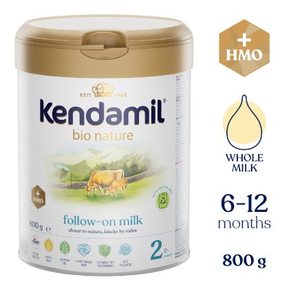 Poškozená plechovka Kendamil BIO Nature 2 HMO+ (800 g)