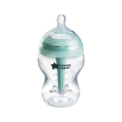 Tommee Tippee ADVANCED ANTI-COLIC Samosterilizačná Dojčenská fľaša Pomalý prietok 260 ml 0 m+
