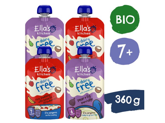 Ella’s Kitchen BIO Bezmliečny pack (360 g)