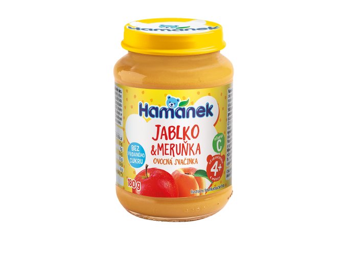 Hamánek Marhuľa ovocná desiata  4m+ (180 g)