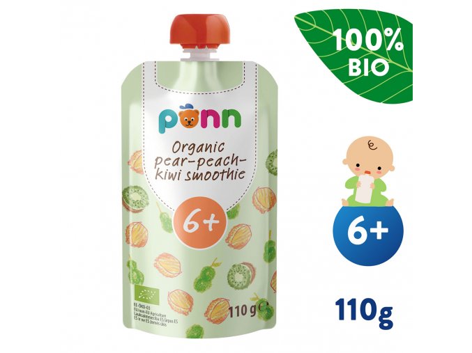 SALVEST Põnn BIO Broskyňa s kivi (110 g)