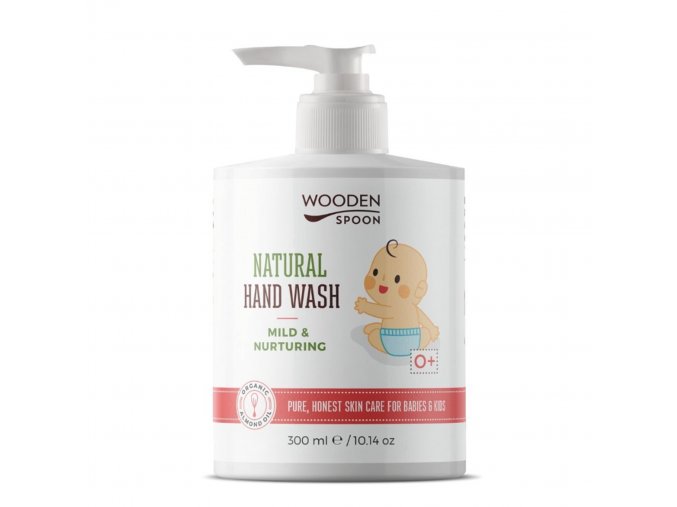 Wooden Spoon Prírodné tekuté detské mydlo s levanduľovou vôňou (300 ml)