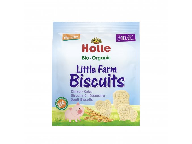 Holle BIO Little Farm špaldové sušienky (100 g)