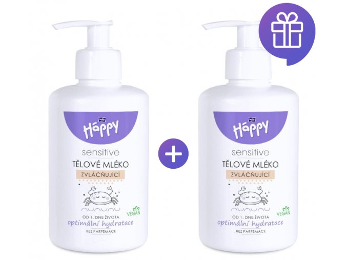 Bella Happy Telové mlieko (300 ml) 1+1 ZADARMO