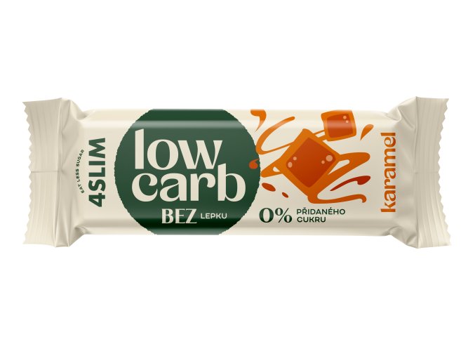 4Slim LOW CARB karamel (35 g)