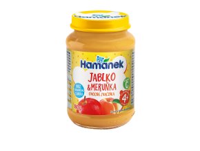 Hamánek Marhuľa ovocná desiata  4m+ (180 g)