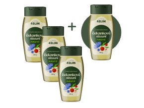 3+1 ZADARMO 4Slim: Sladidlo z čakanky natural (350 g)