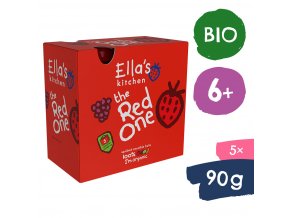 Ella's Kitchen BIO RED ONE ovocné pyré s jahodami (5x90 g)