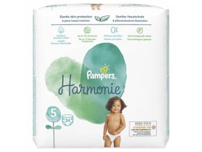 Pampers Harmonie Value Pack Detské plienky veľ. 5 (24 ks)