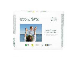 Eco by Naty Midi 4–9 kg (30 ks), eko plienky