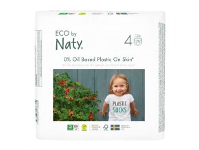 Eco by Naty Maxi 7–18 kg (26 ks), eko plienky