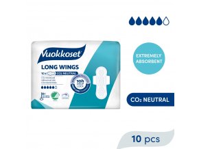 VUOKKOSET Vložky s krídelkami Long Wings (10 ks)