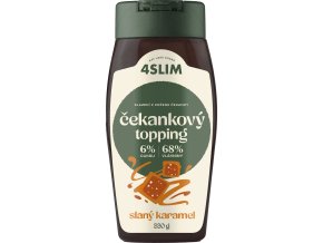 4Slim Čakankový topping slaný karamel (330 g)