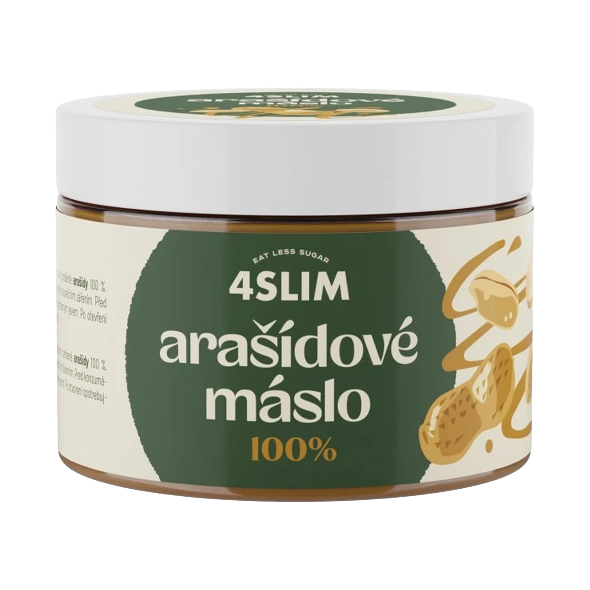 4Slim Arašídové maslo 100% (500 g)