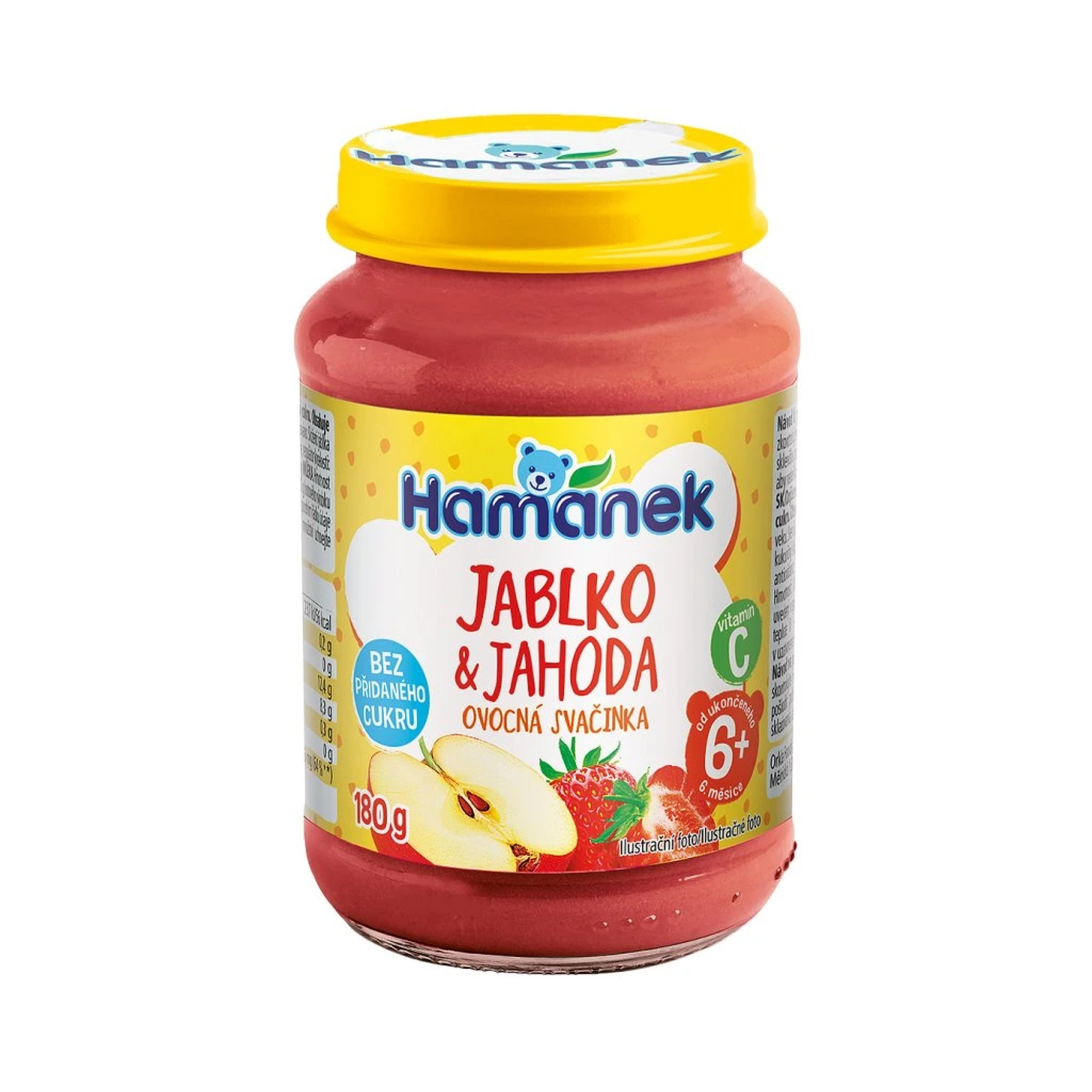 Hamánek Jahoda ovocná desiata 6m+ (180 g)