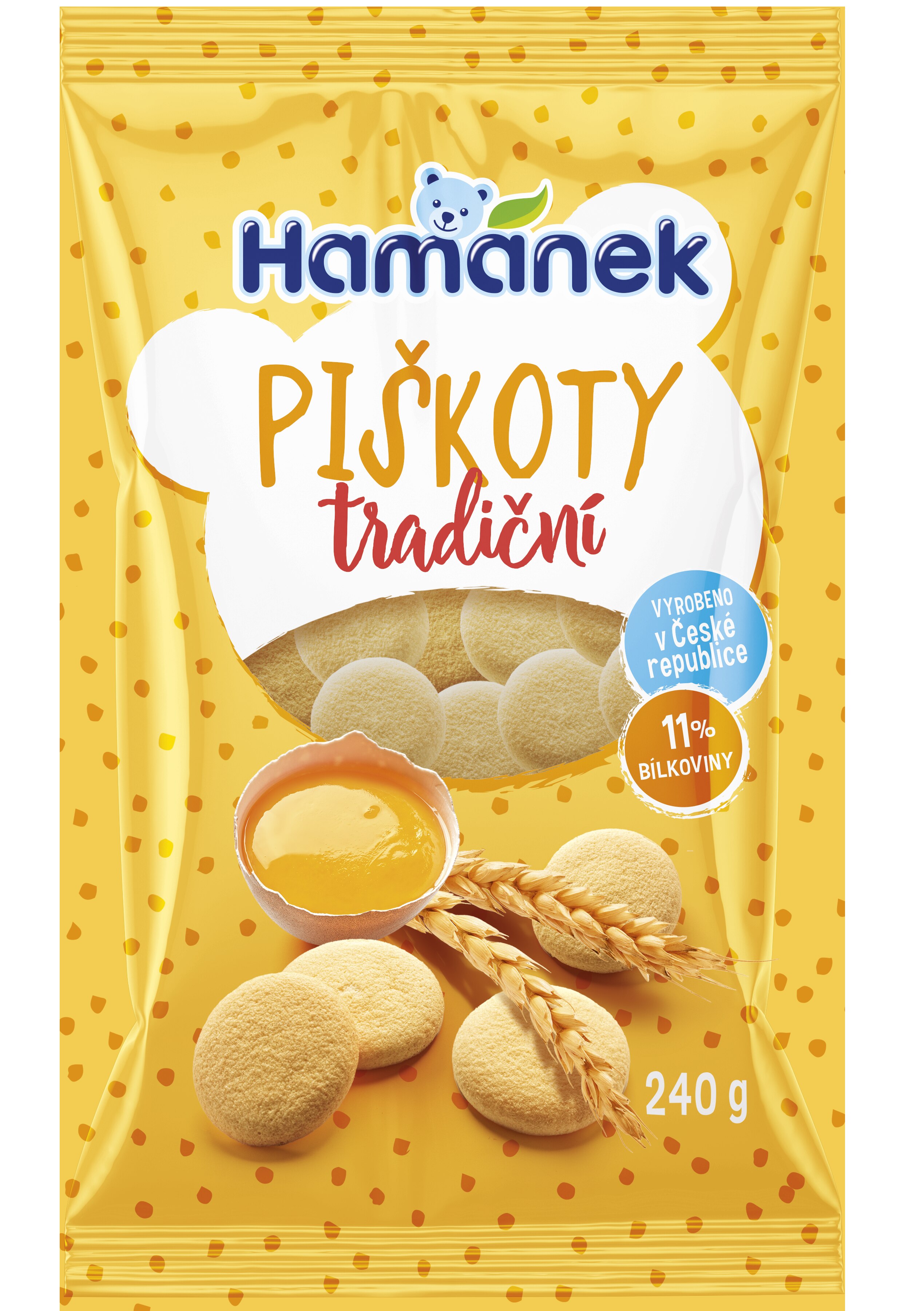 Piškóty Hamánek (240 g)