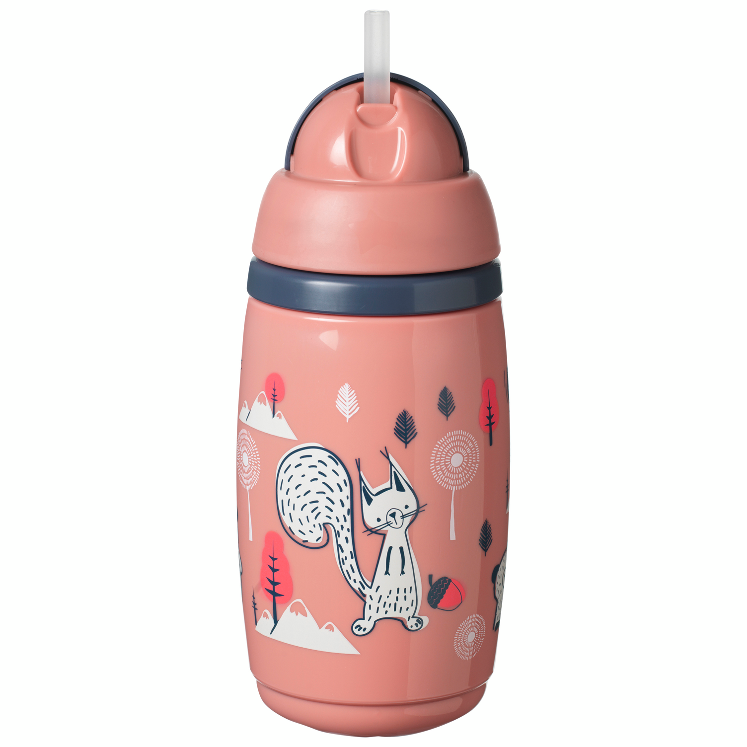 Tommee Tippee Superstar Netečúci hrnček 266 ml 12m+, ružový