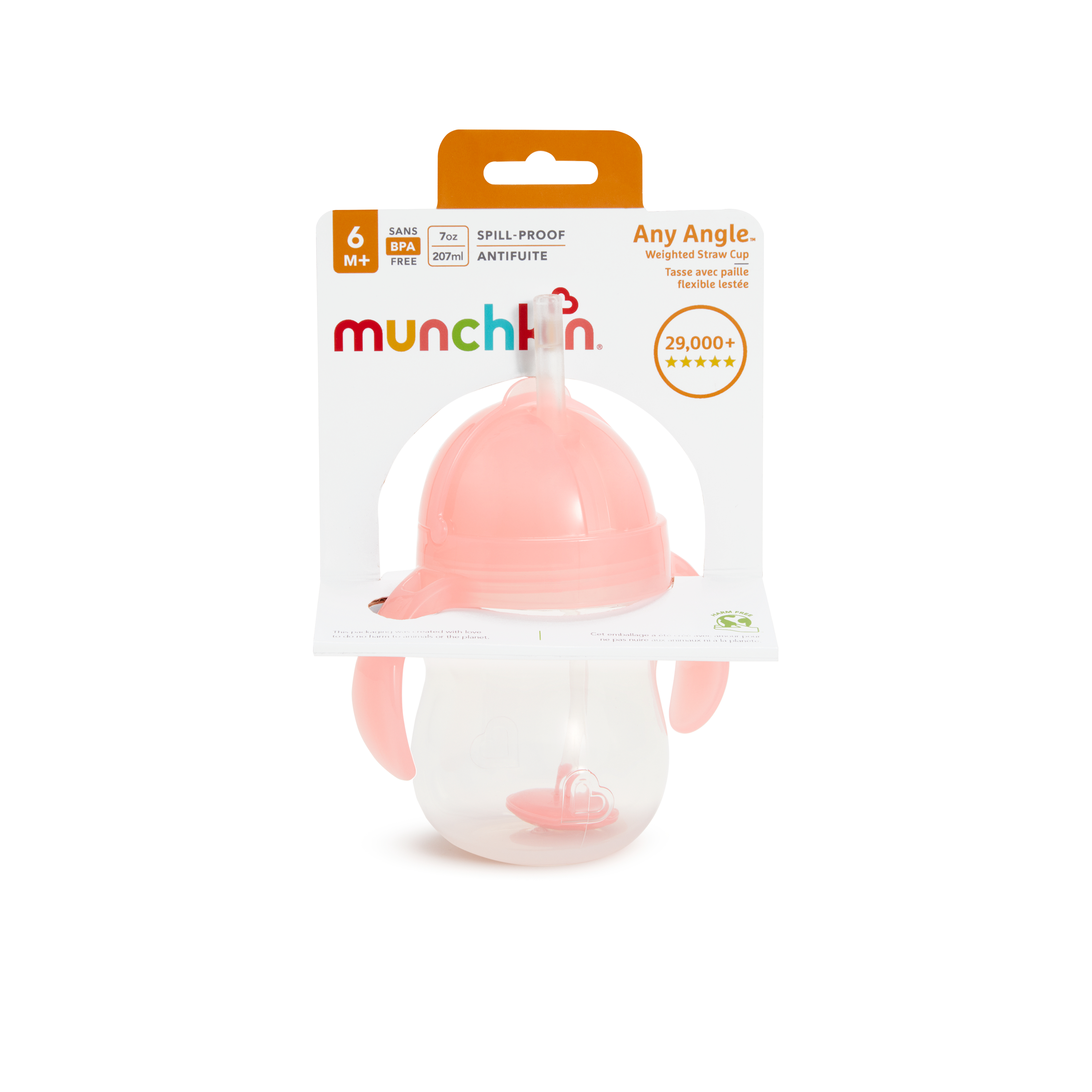 Munchkin Click Lock™ Tip & Sip hrnček 207 ml, ružový