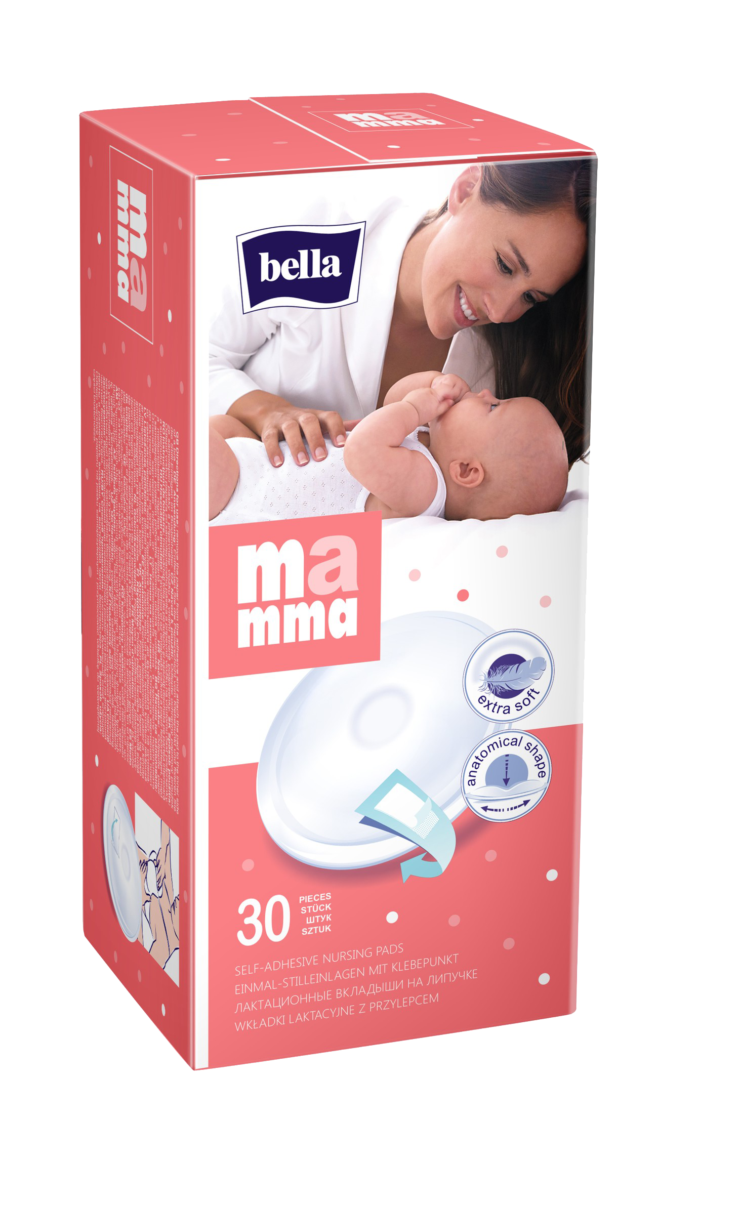 Bella Mamma Prsné vložky Basic (30 ks)