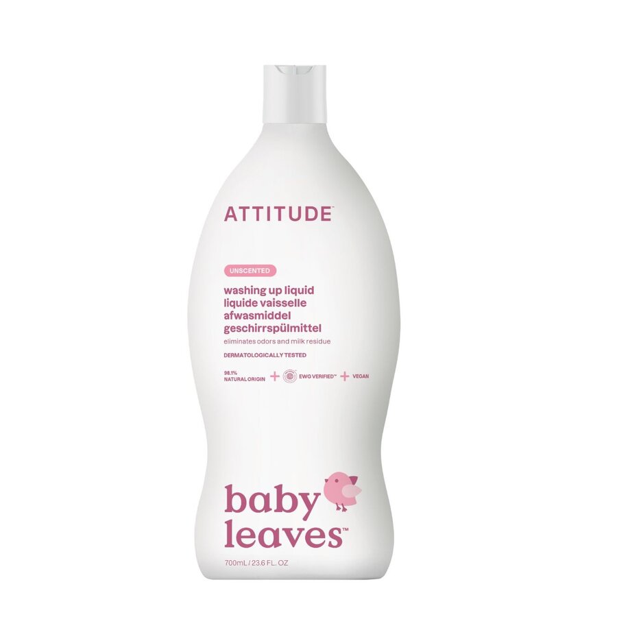 Attitude Prostriedok na umývanie riadu bez vône (700 ml)